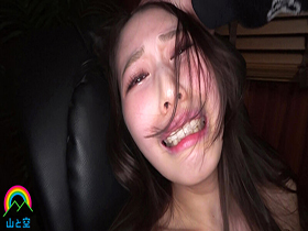 『恨むなら自分の巨乳を恨めよｗ』ビジネス街で見かけた巨乳OLを拉致　抵抗したら泣きじゃくるまで連発ビンタでわからせる！半グレ集団輪姦　椎菜える　サンプル画像15